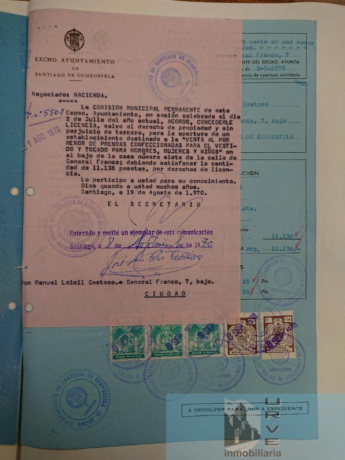 Venta de local en Santiago de Compostela Venta de local en Santiago de Compostela