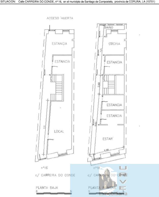 Venta de casa en Santiago de Compostela