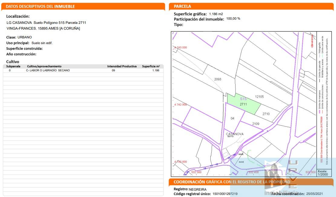 Venta de terreno en Ames