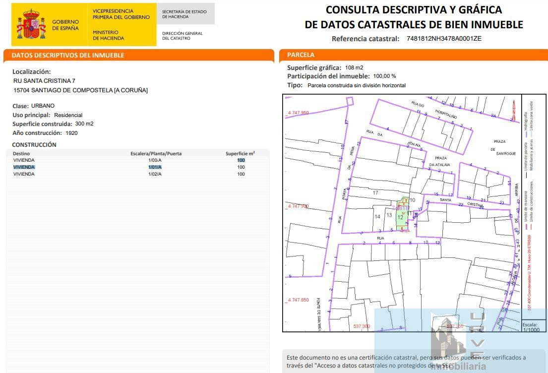 Продажа от

 Домa на Santiago de Compostela
