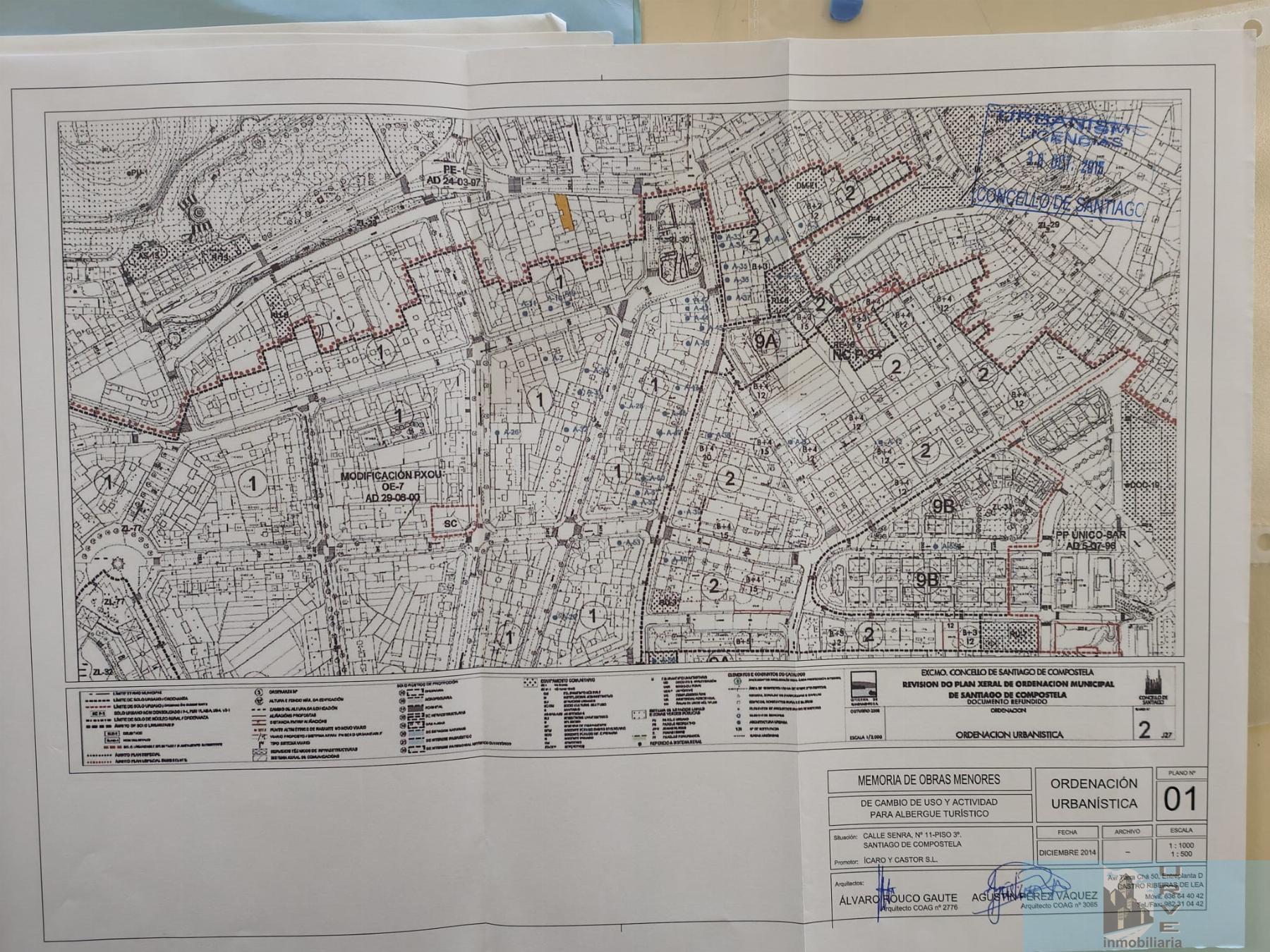 For sale of apartment in Santiago de Compostela