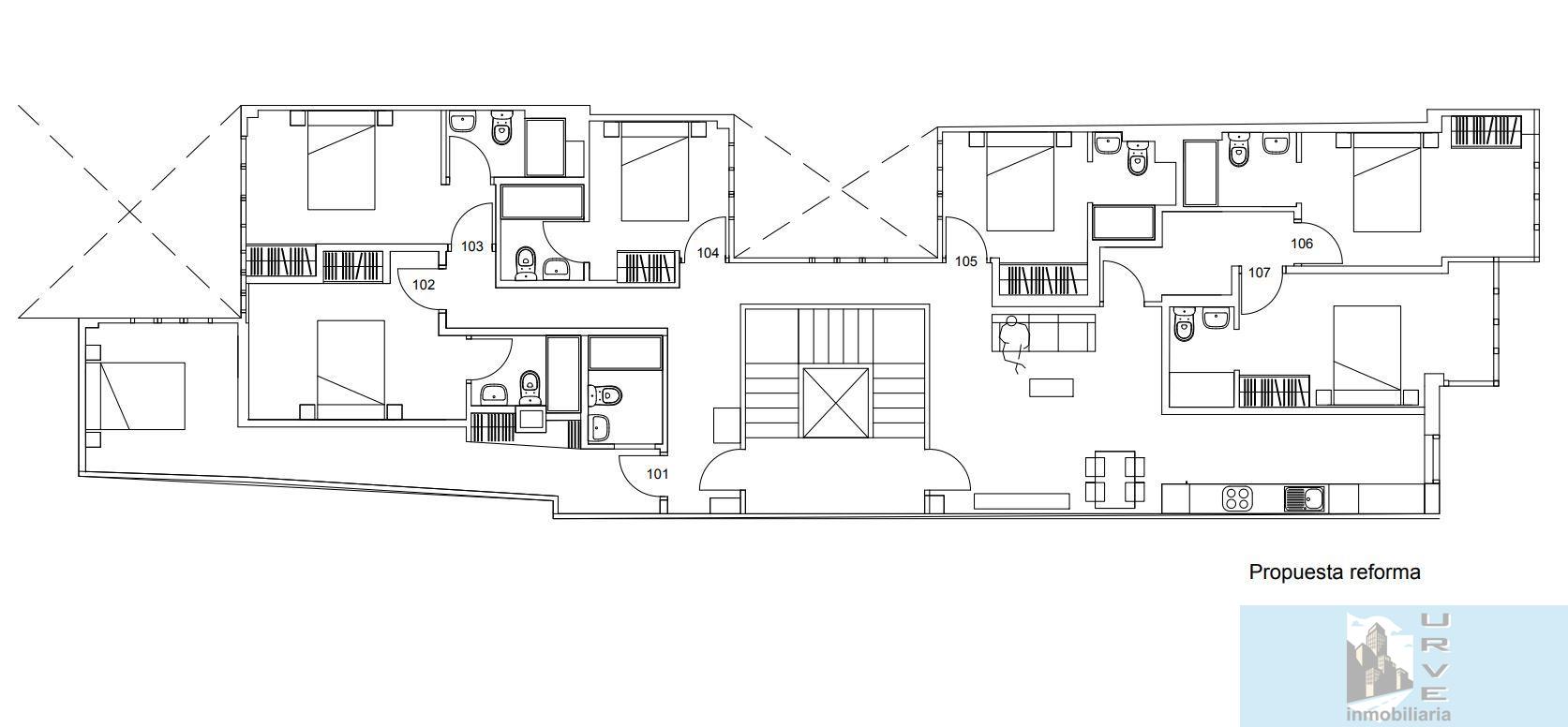 For sale of apartment in Santiago de Compostela