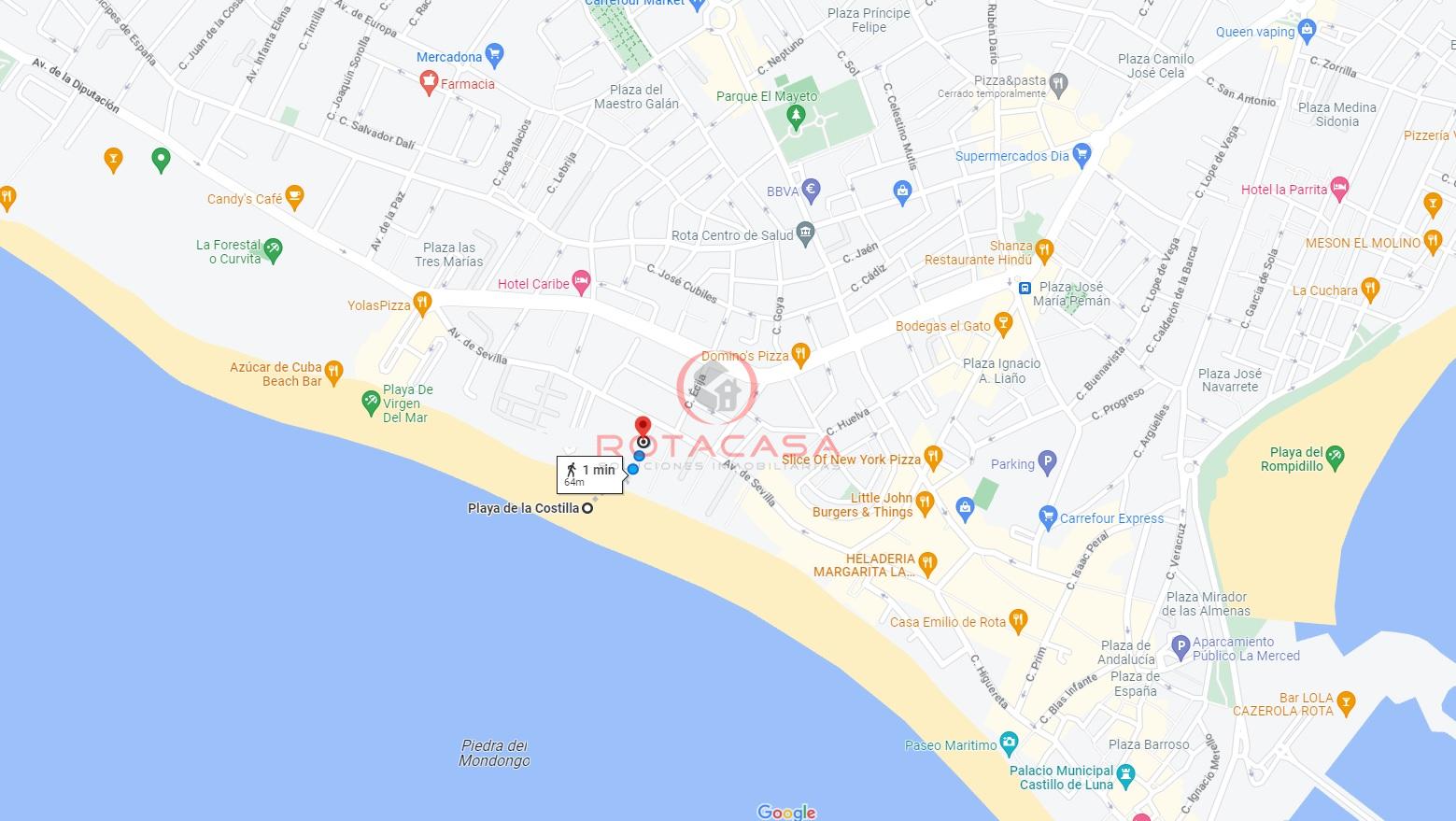 For sale of flat in Rota