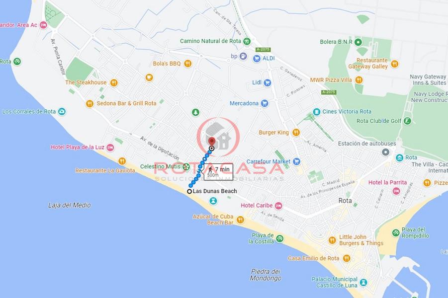For sale of flat in Rota