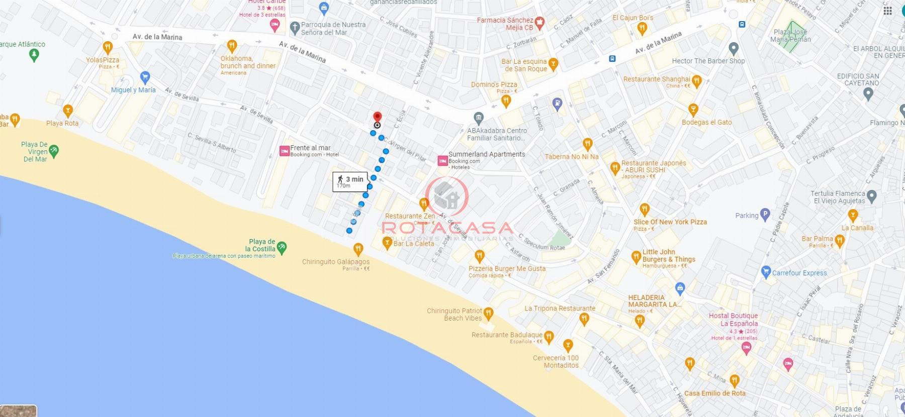 For sale of flat in Rota