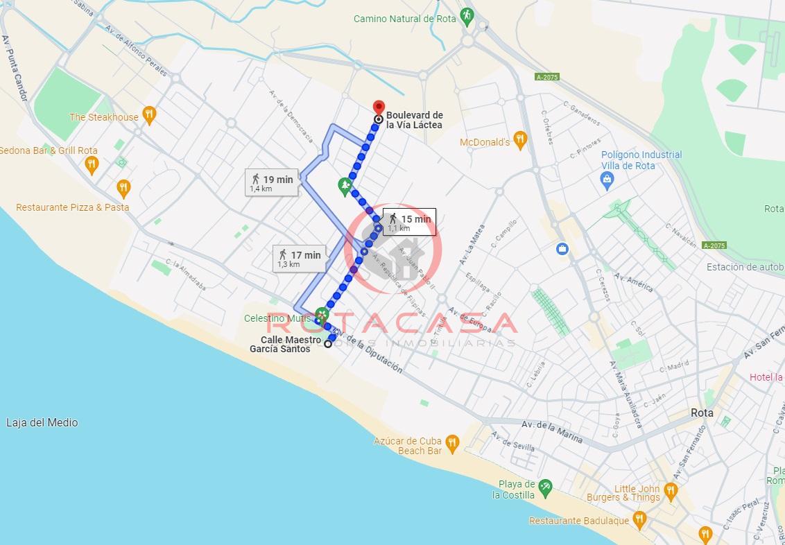 For sale of land in Rota
