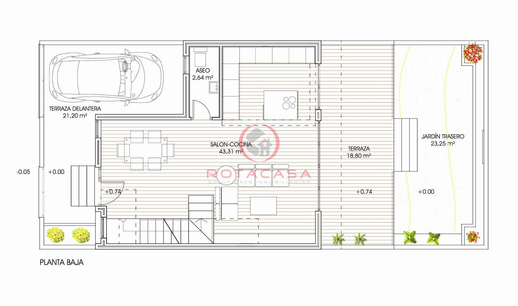 For sale of land in Rota