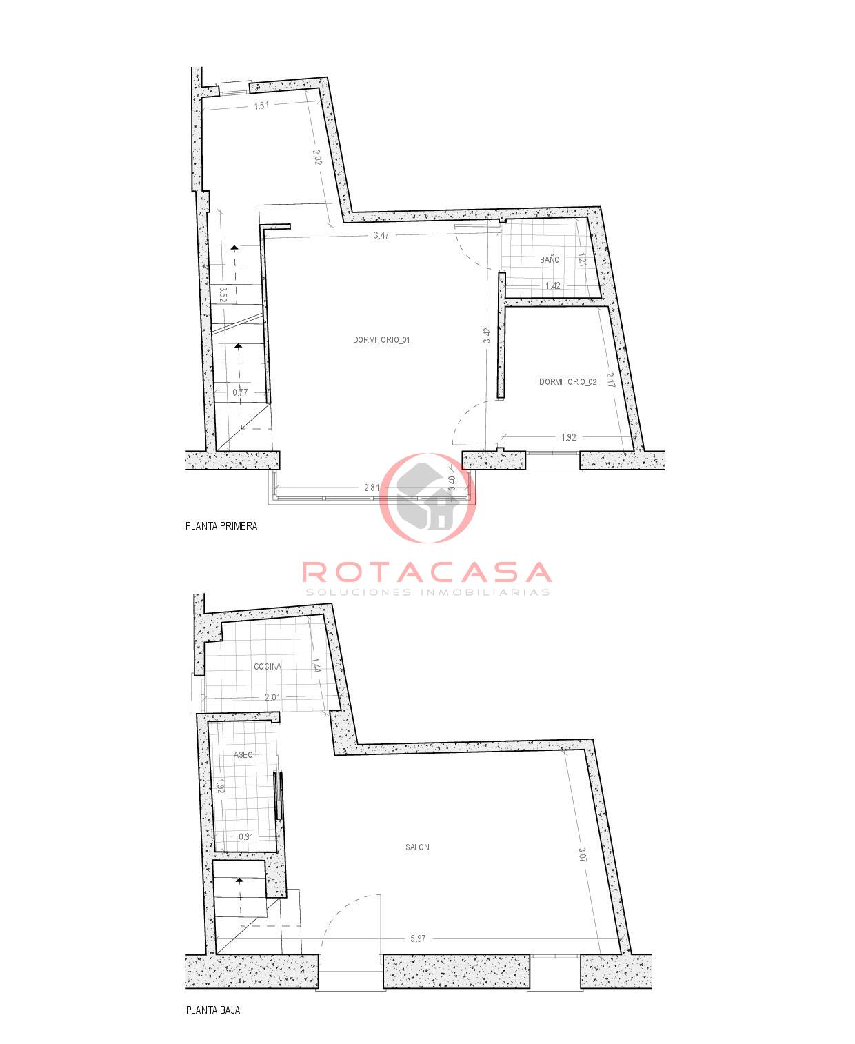 For sale of duplex in Rota