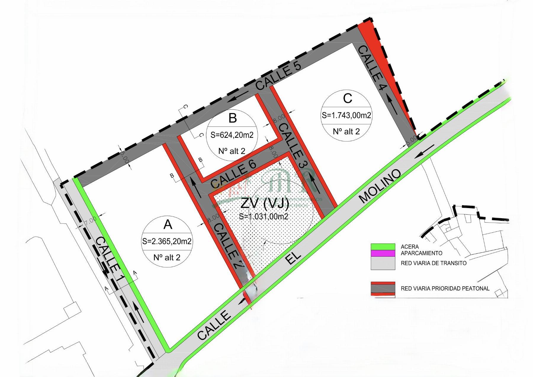 Venta de terreno en Catral