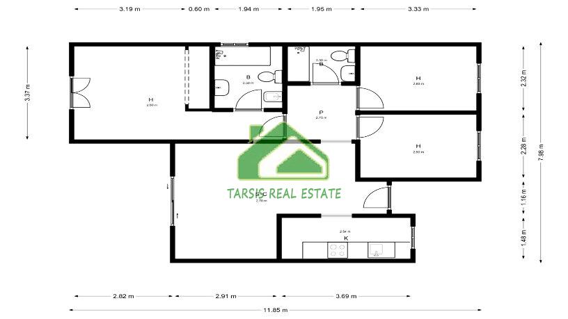 For sale of flat in Sanlúcar de Barrameda