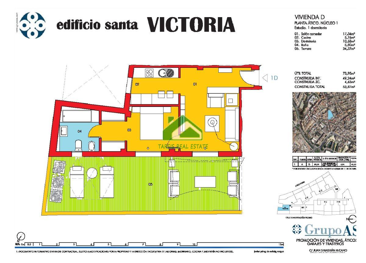 For sale of penthouse in Sanlúcar de Barrameda