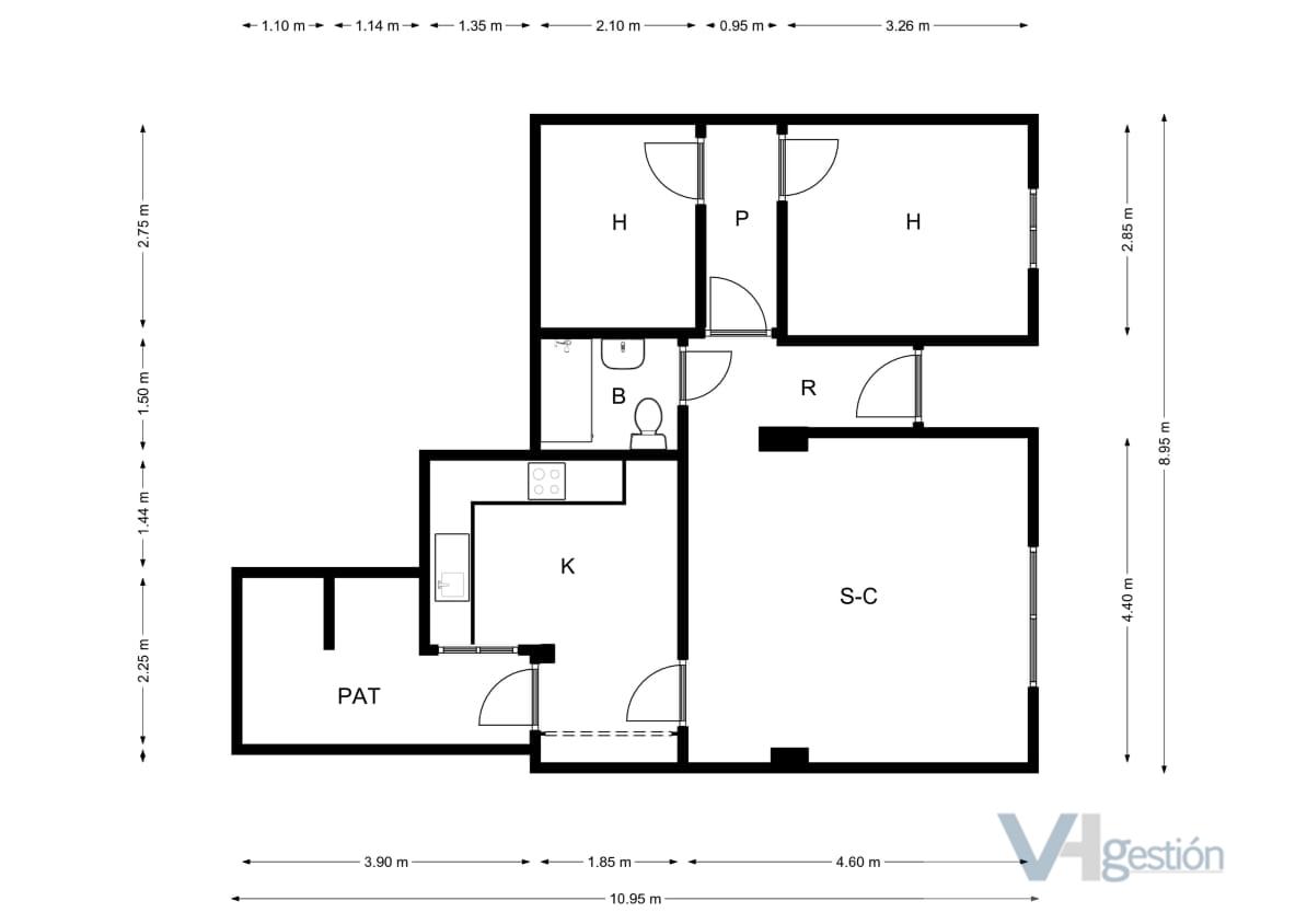 Venta de piso en Jerez de la Frontera