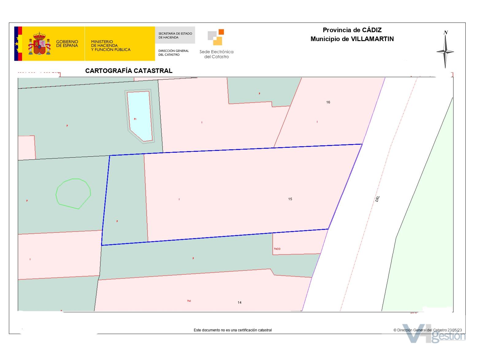 For sale of industrial plant/warehouse in Villamartín