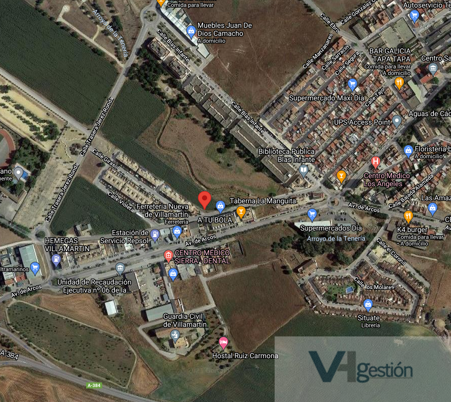 Venta de terreno en Villamartín