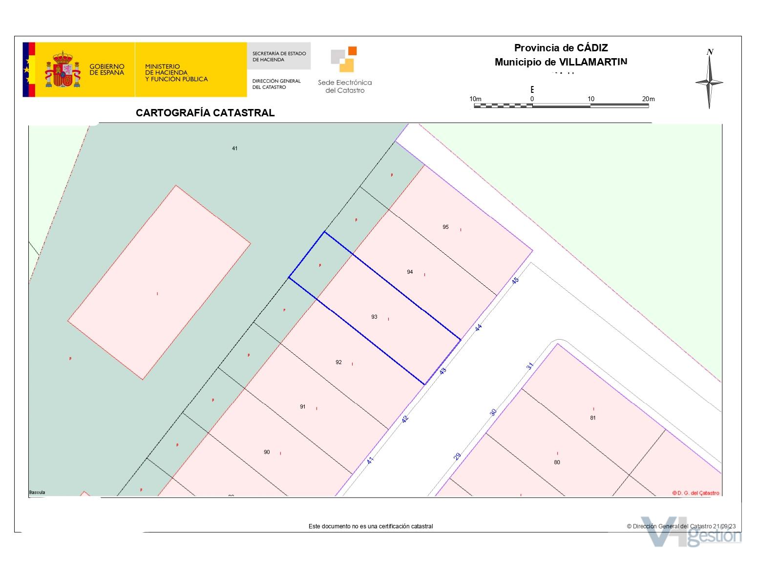 For sale of industrial plant/warehouse in Villamartín