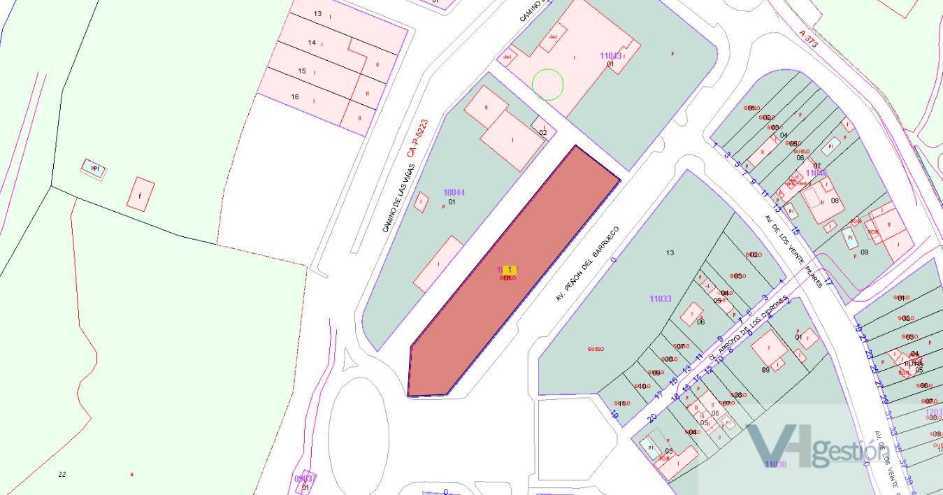 For sale of land in Ubrique