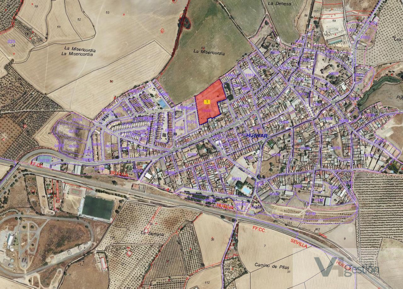 Venta de terreno en Huévar del Aljarafe