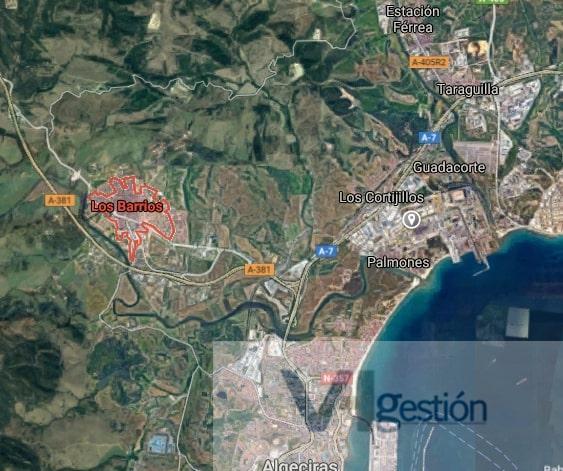 Venta de terreno en Los Barrios