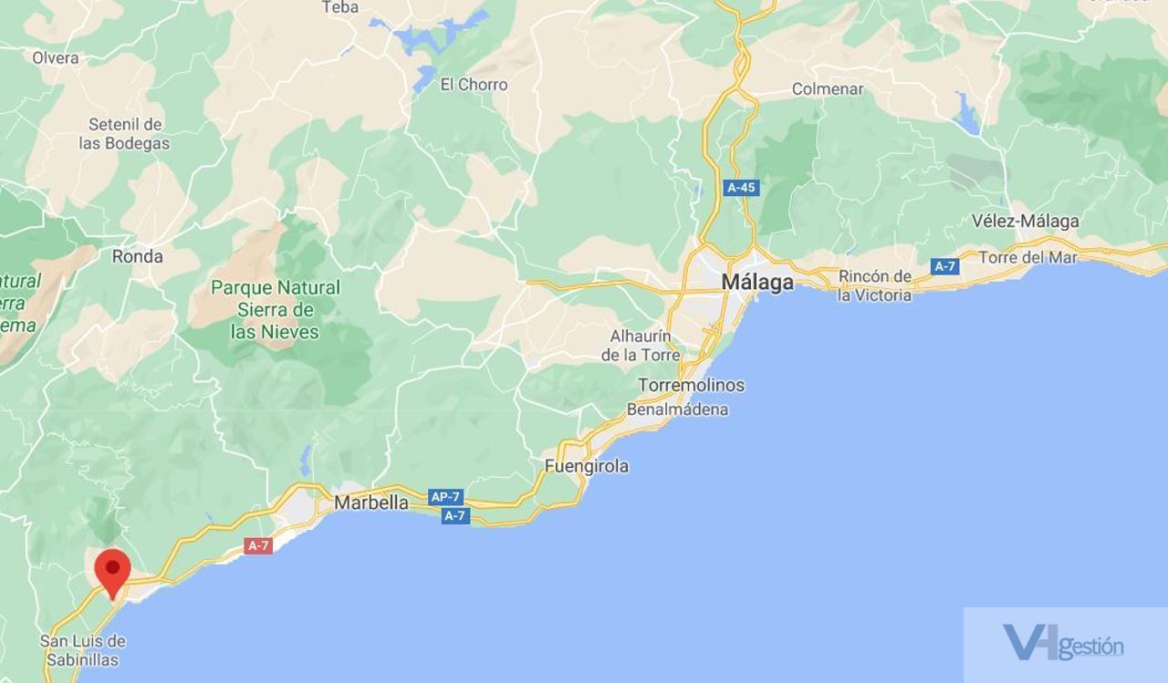 Venta de terreno en Estepona