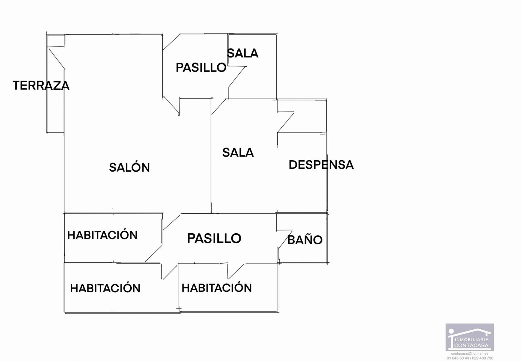 For sale of flat in Colmenar Viejo
