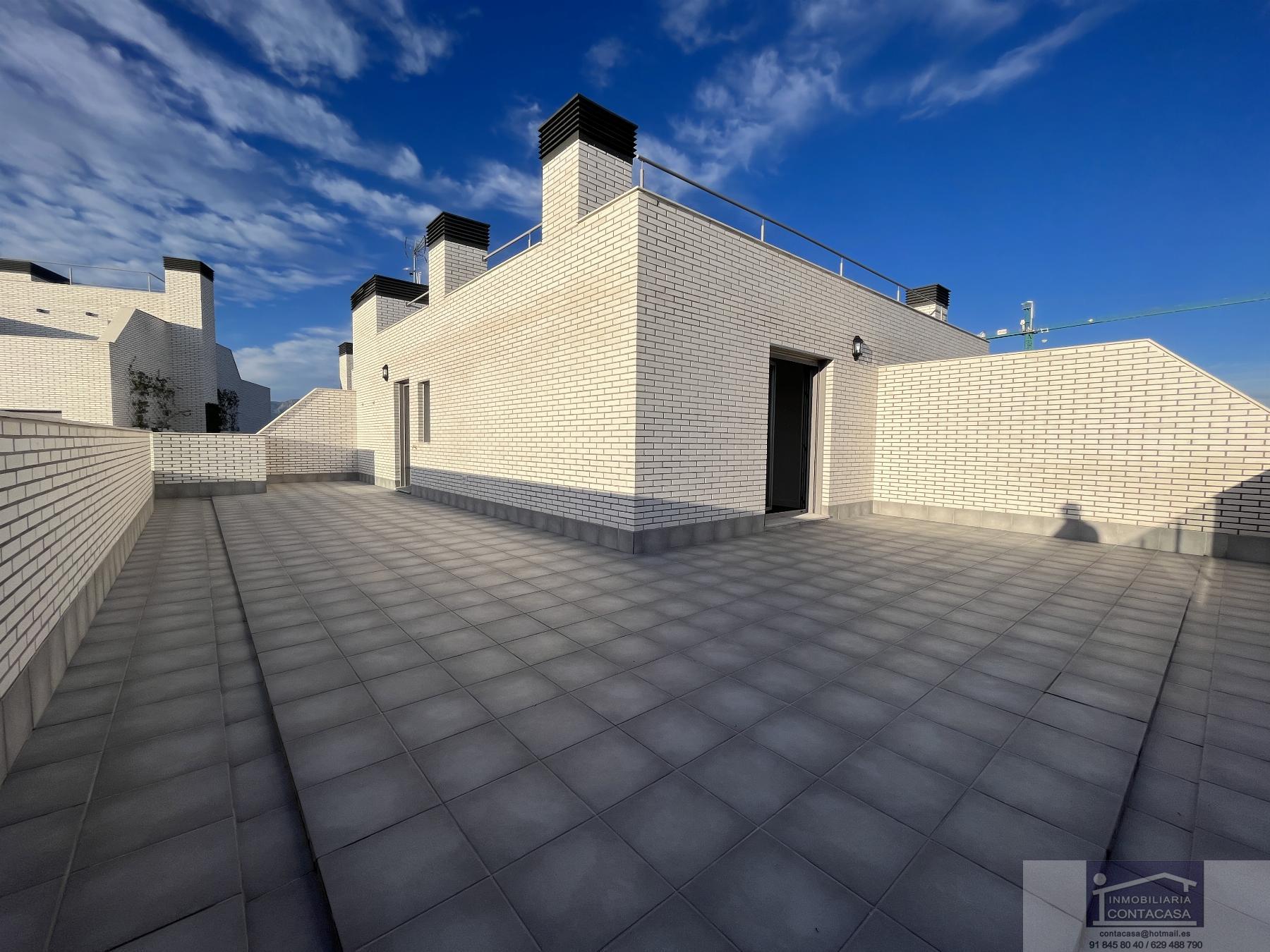 For rent of penthouse in Colmenar Viejo