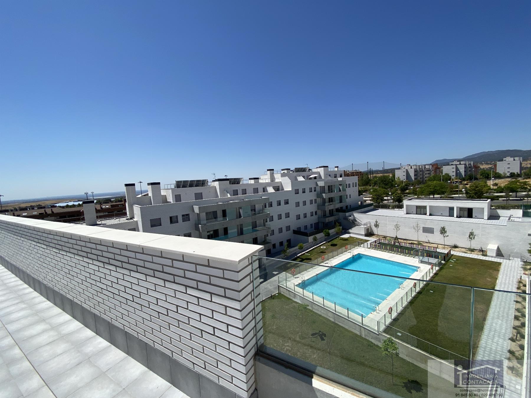 For rent of penthouse in Colmenar Viejo