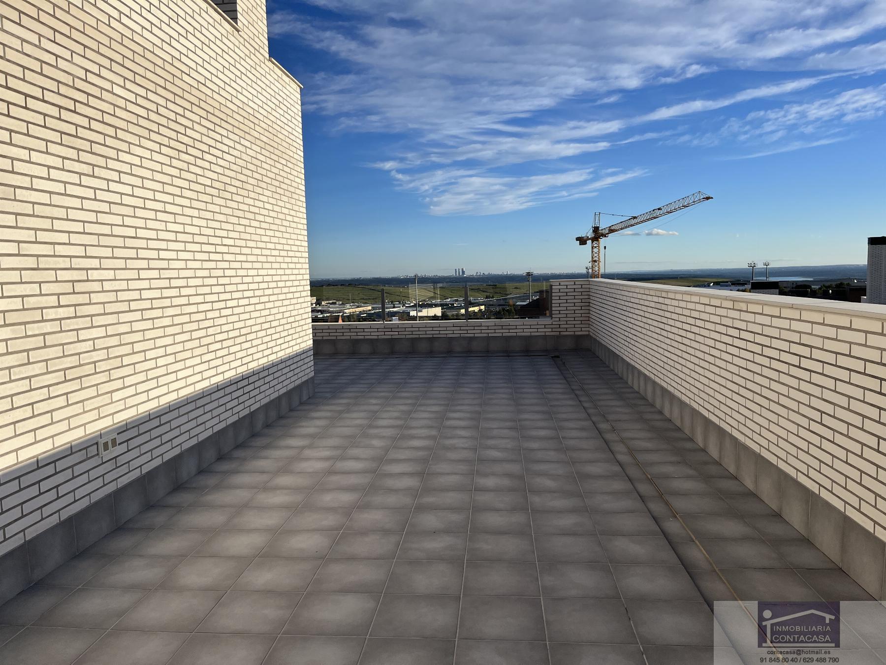 For rent of penthouse in Colmenar Viejo