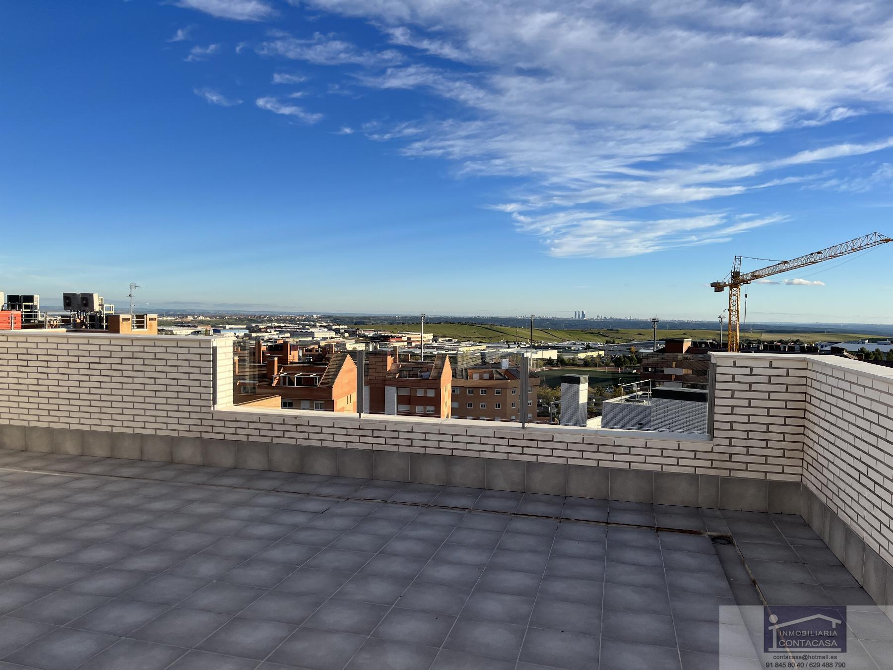 For rent of penthouse in Colmenar Viejo