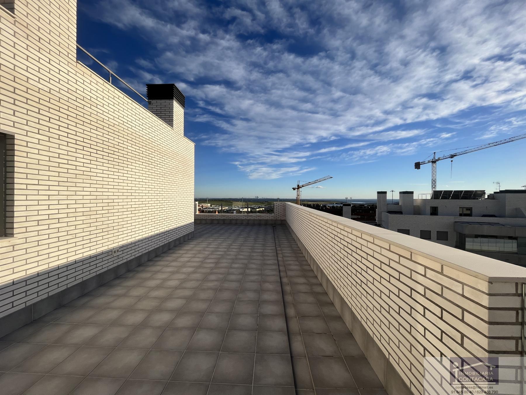 For rent of penthouse in Colmenar Viejo