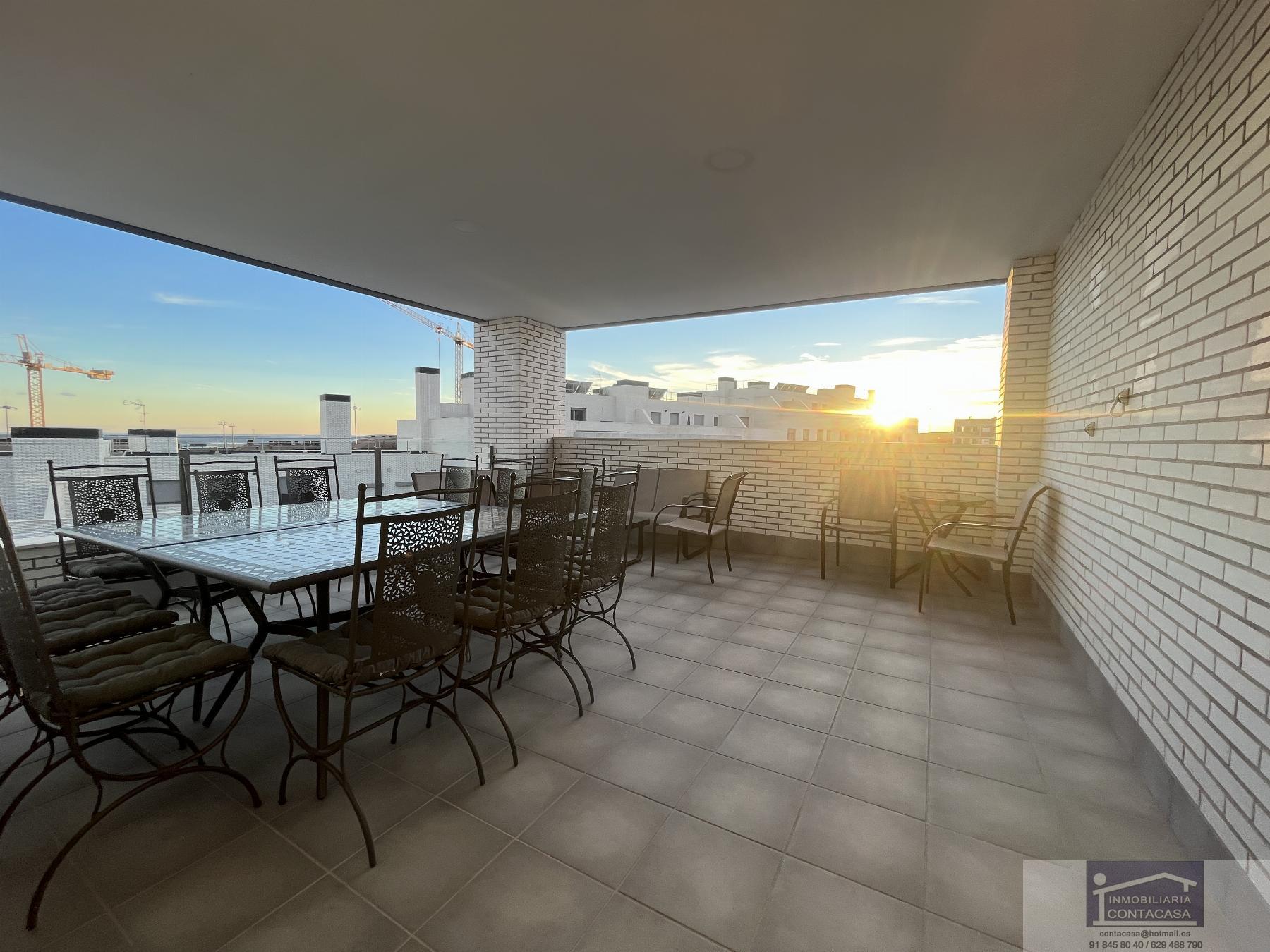 For rent of penthouse in Colmenar Viejo