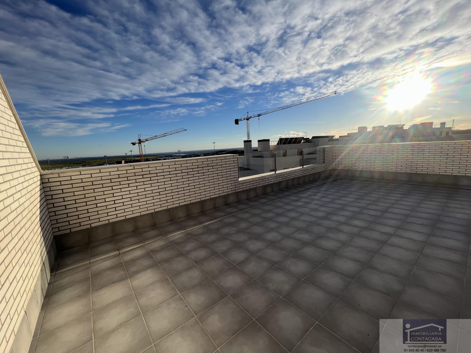 For rent of penthouse in Colmenar Viejo