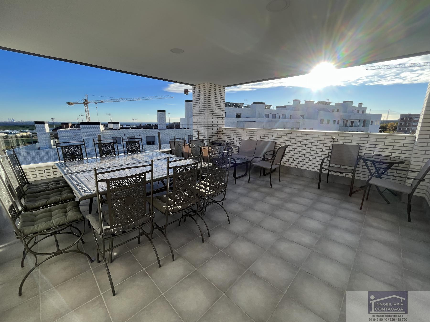 For rent of penthouse in Colmenar Viejo