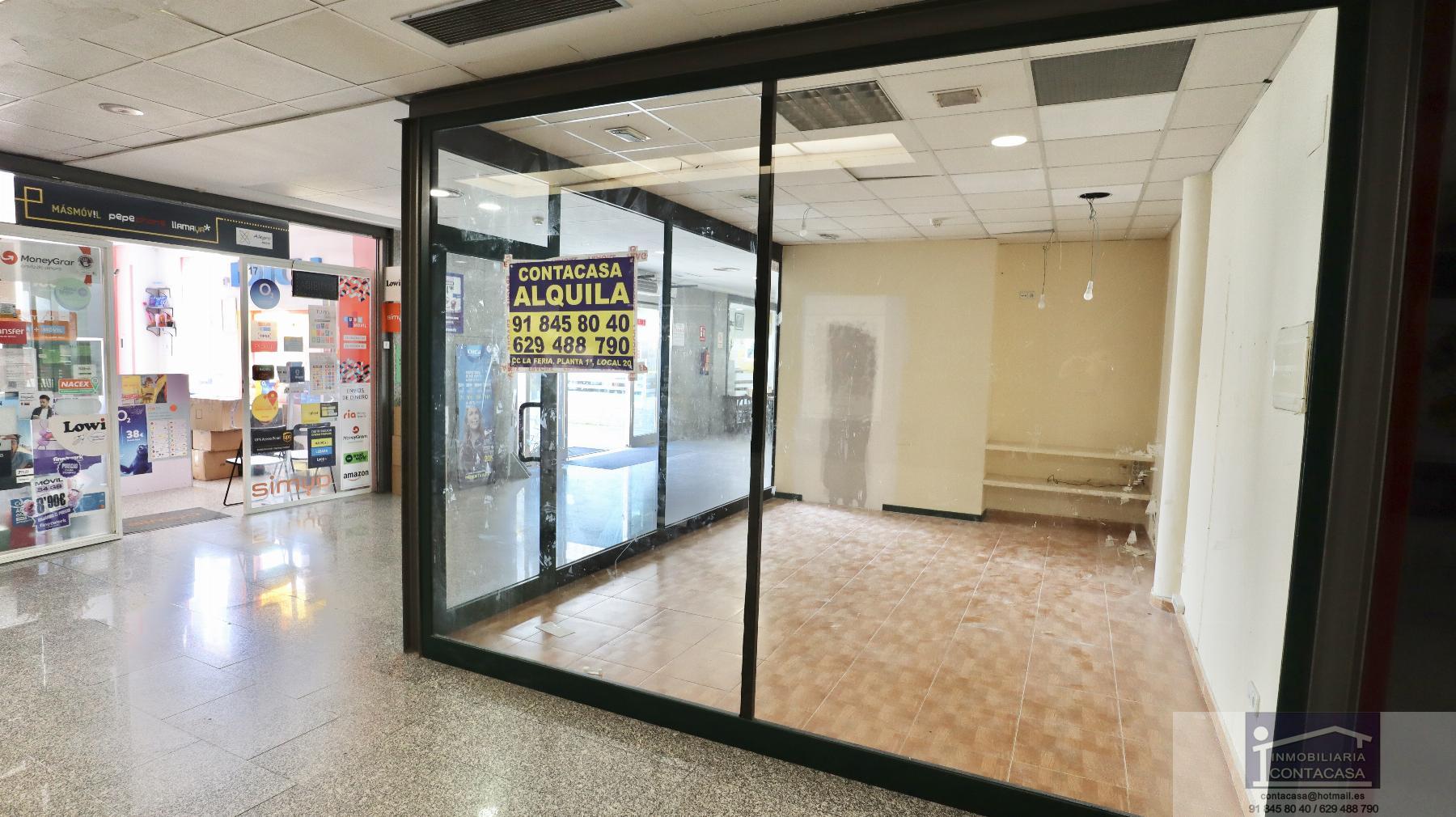 For rent of commercial in Colmenar Viejo