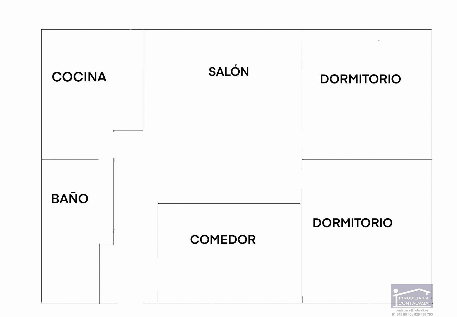 For sale of flat in Madrid
