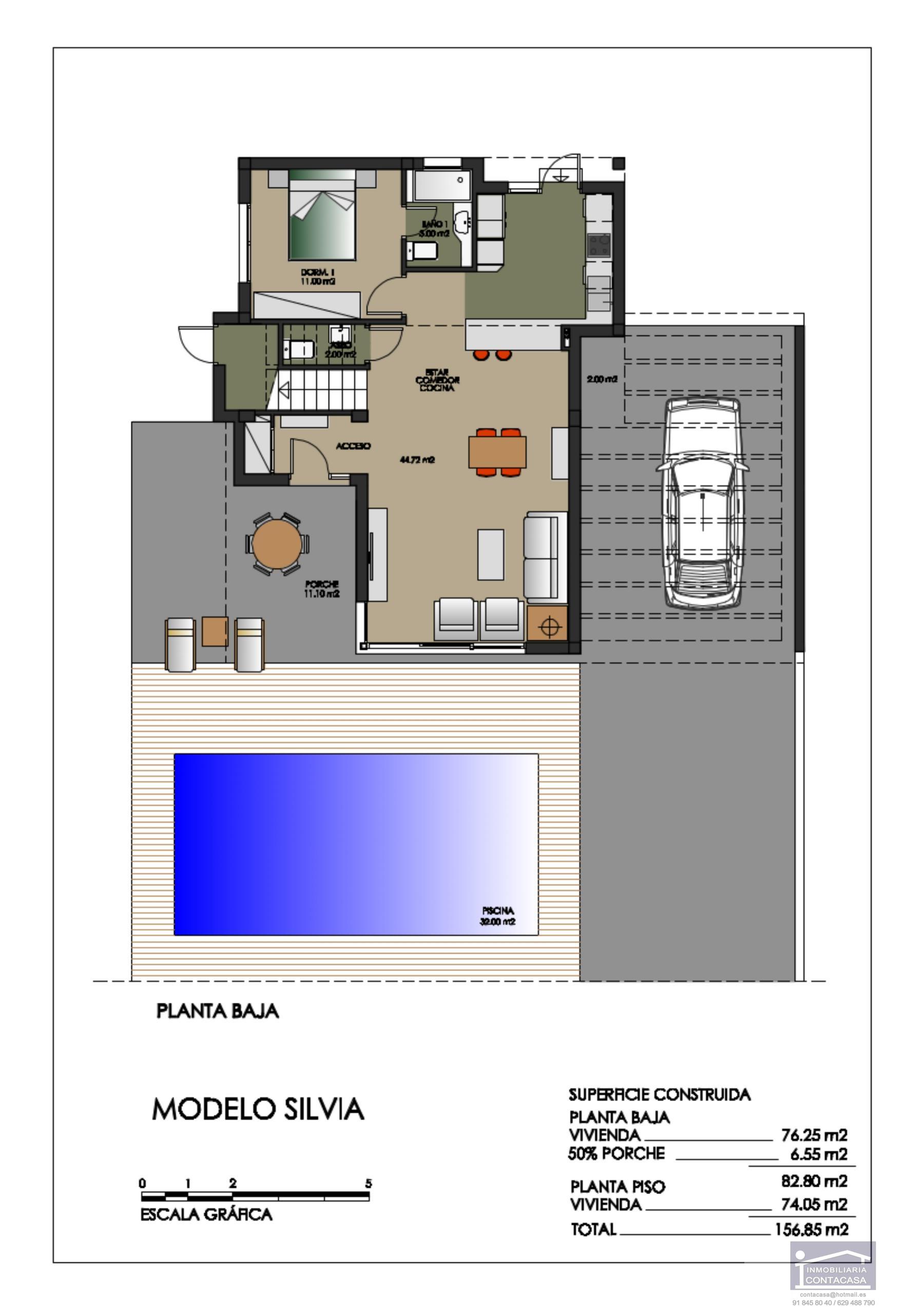 For sale of house in Dehesa de Campoamor
