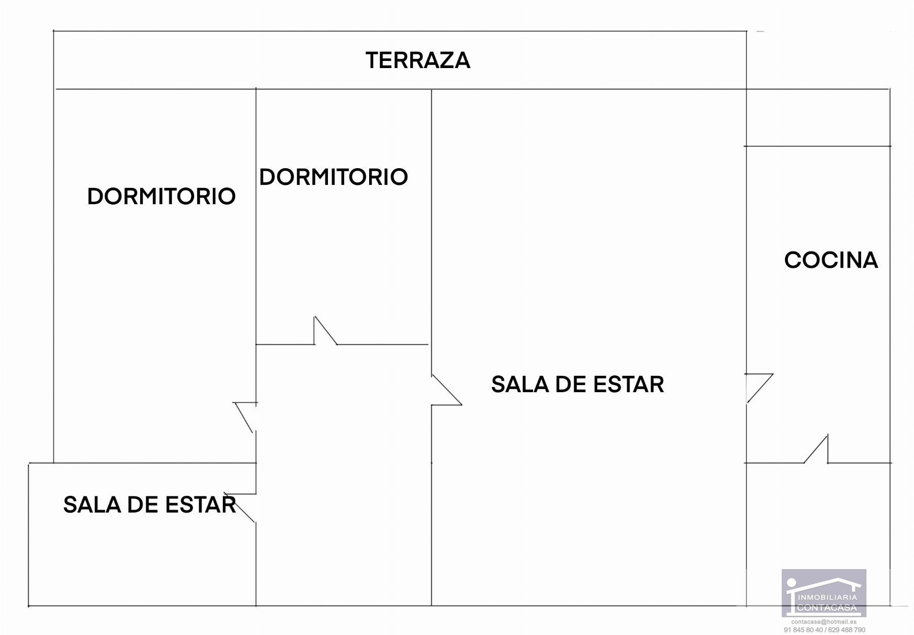For sale of flat in Coslada