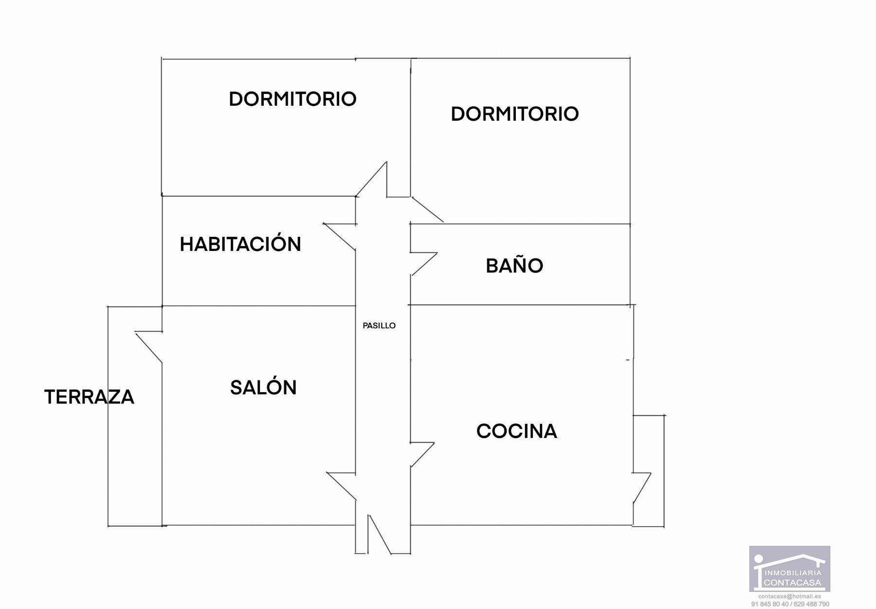 For sale of flat in Madrid