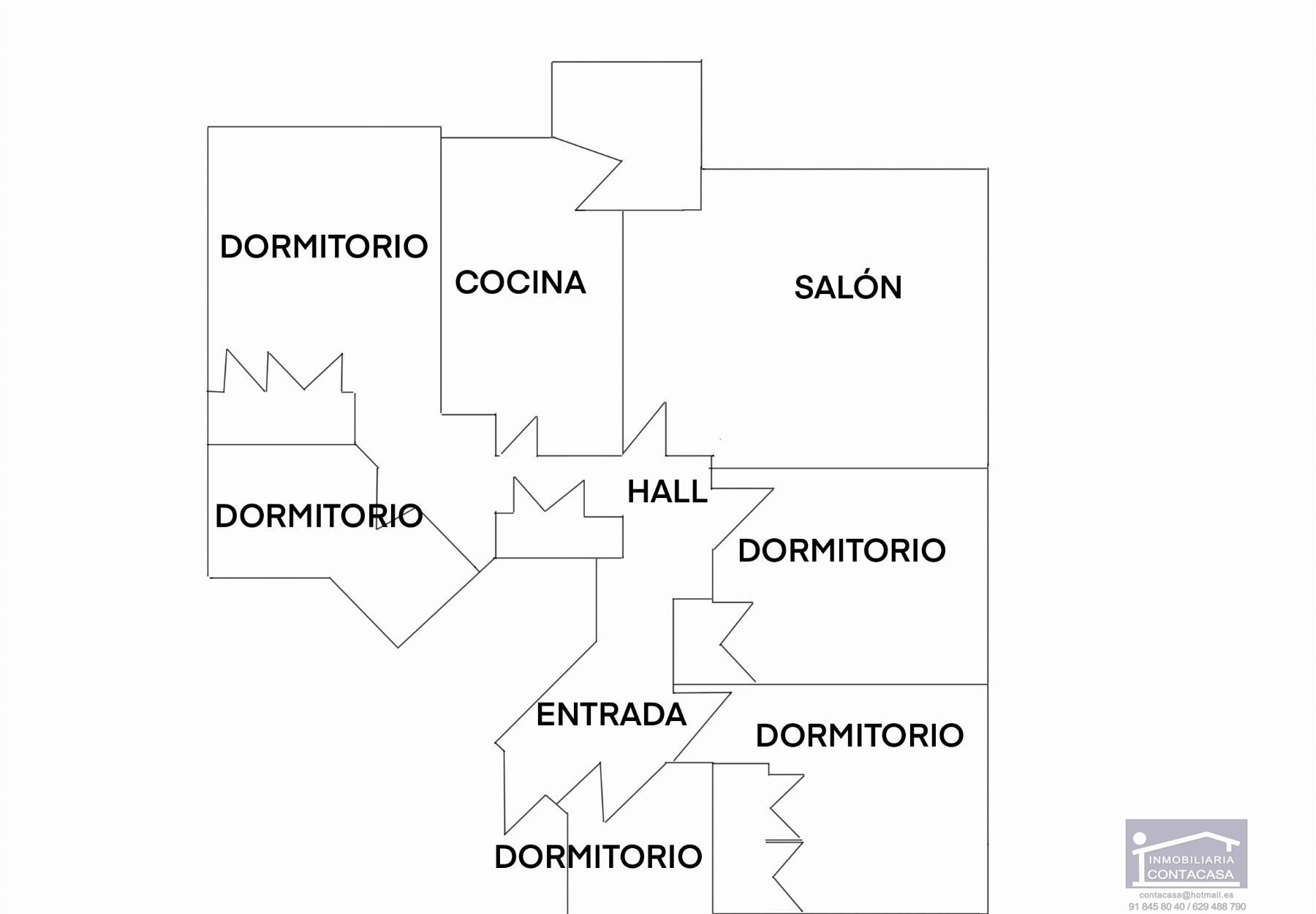 For sale of flat in Torrejón de Ardoz