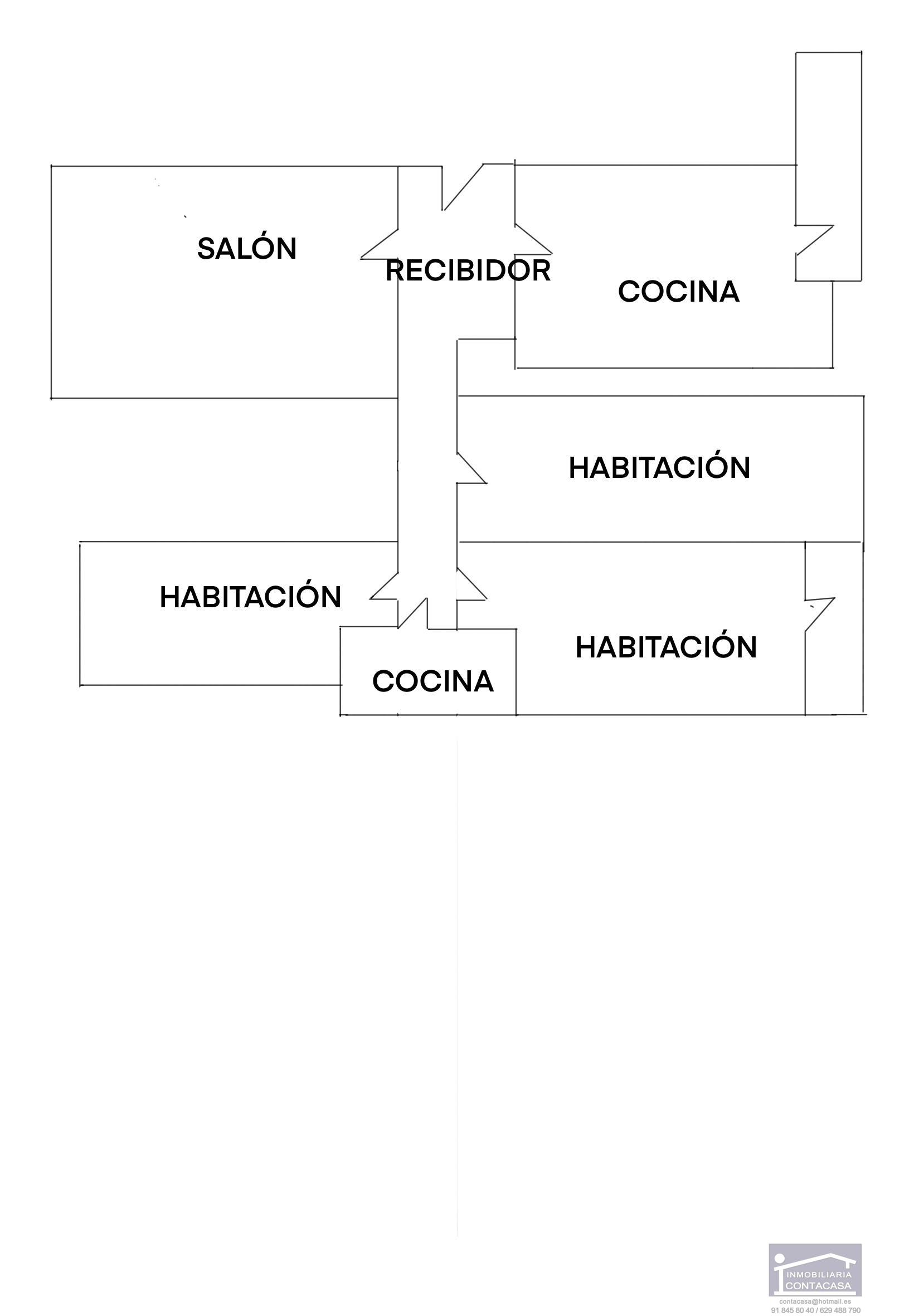 For sale of flat in Madrid