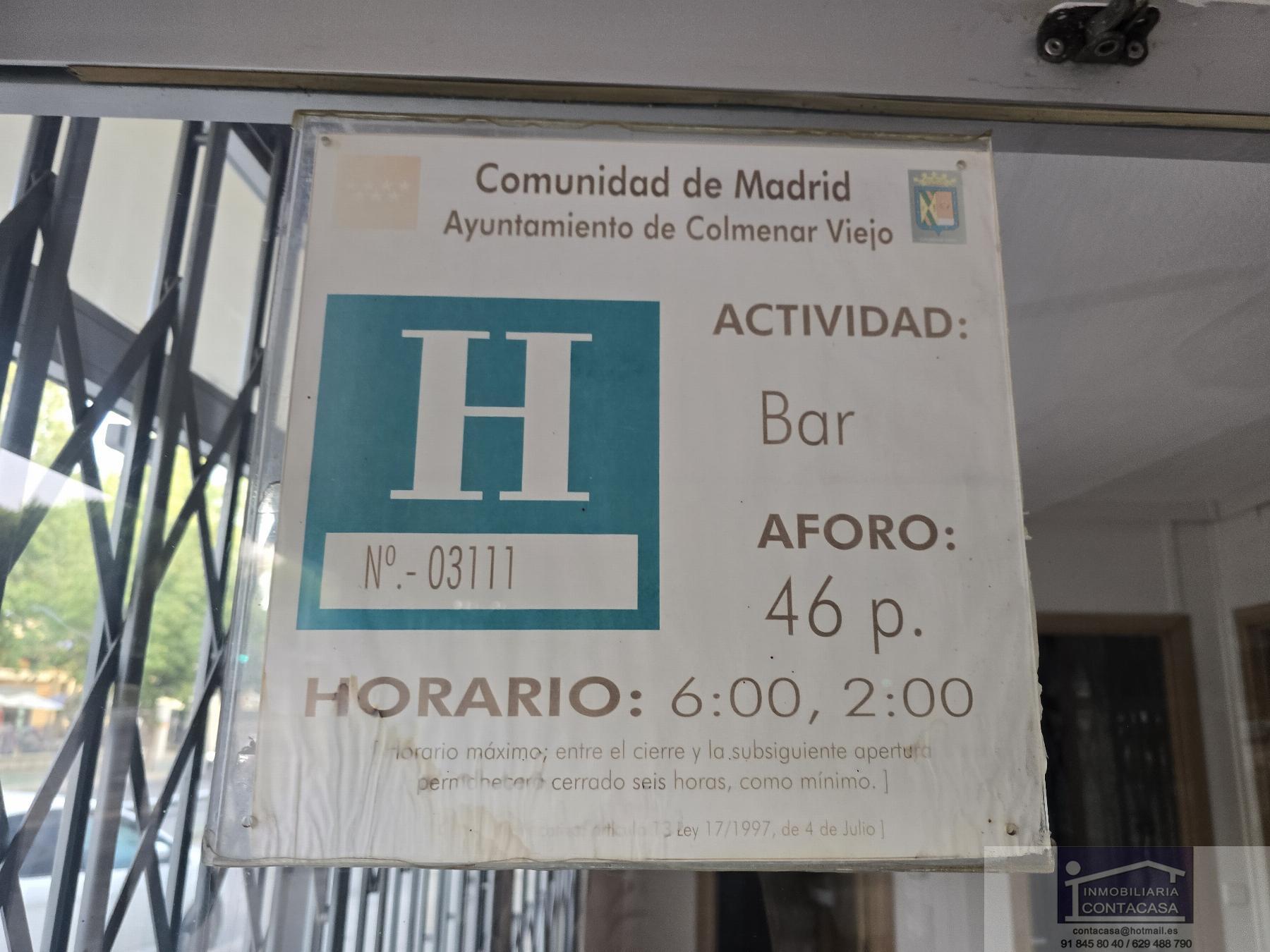 Alquiler de local en Colmenar Viejo