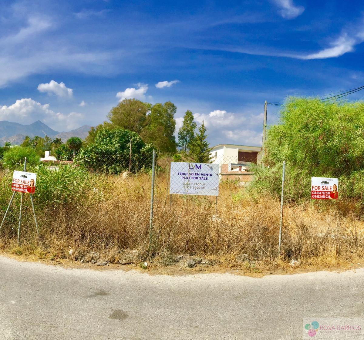 Venta de terreno en Marbella