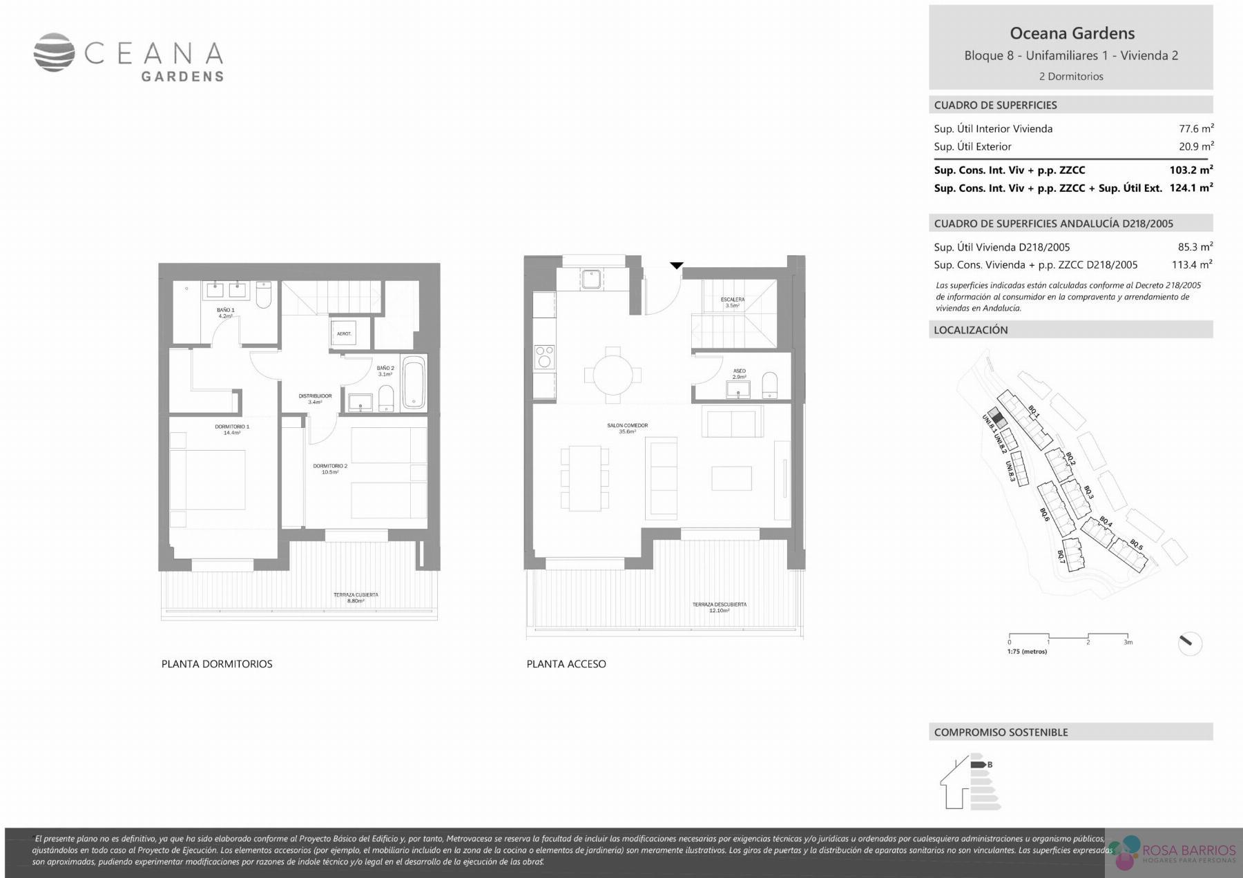 For sale of apartment in Estepona