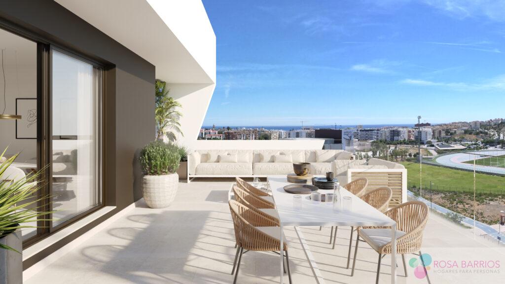 For sale of apartment in Estepona