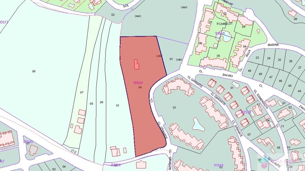 For sale of land in Manilva
