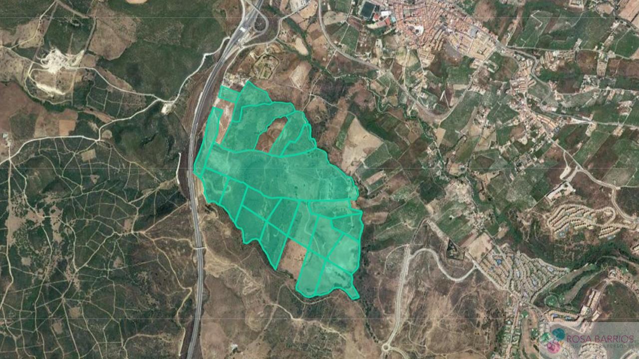 For sale of land in Manilva