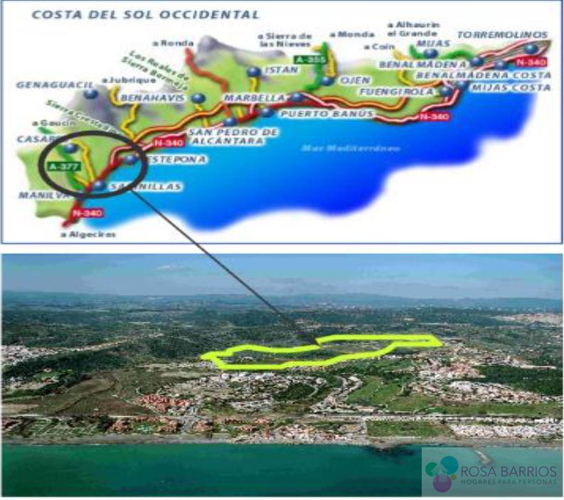 Venta de terreno en Manilva