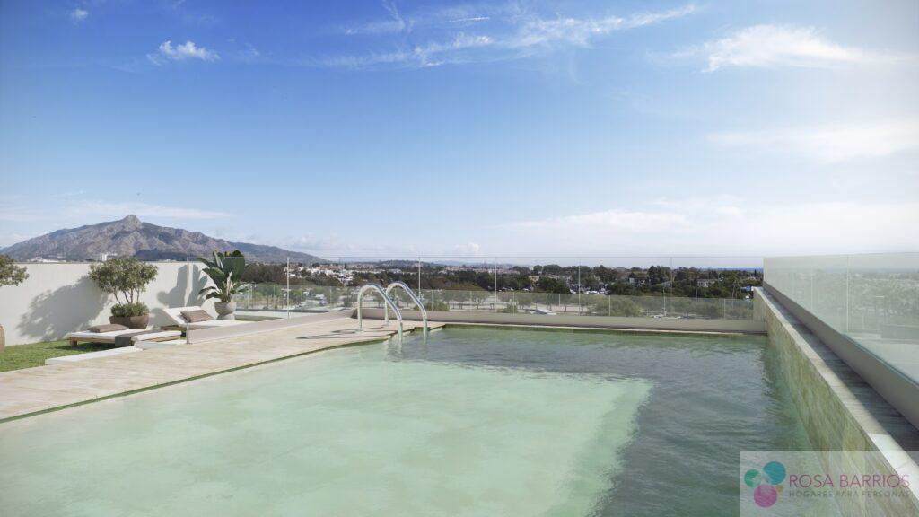 For sale of flat in San Pedro de Alcántara