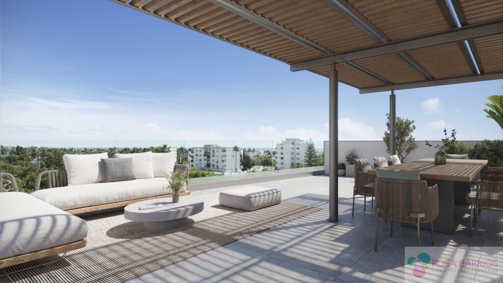 For sale of flat in San Pedro de Alcántara