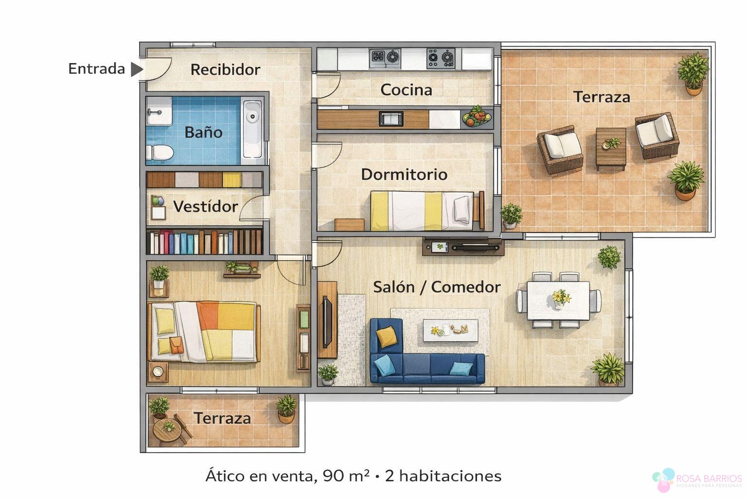 Venta de Ático en Estepona