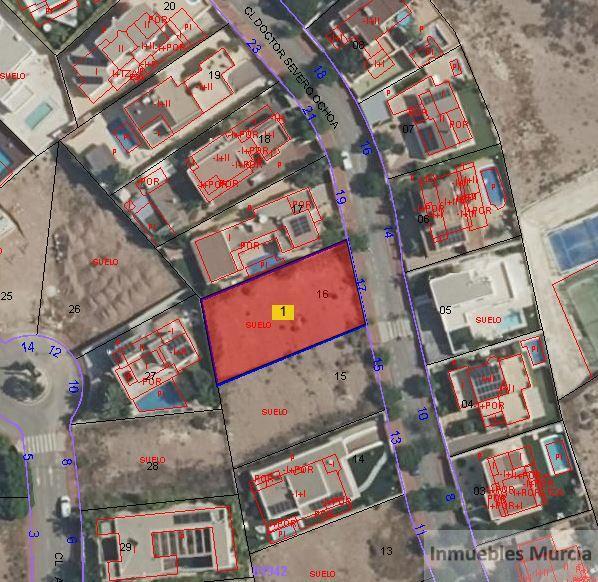 Venta de terreno en Murcia